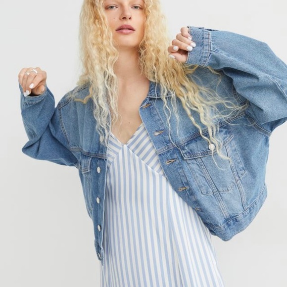 NWT H&M Satin V-Neck Slip Dress - Picture 3 of 9